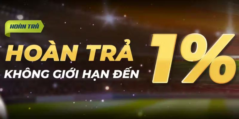 Hoàn trả tiền cược không giới hạn chỉ có ở khuyến mãi DEBET